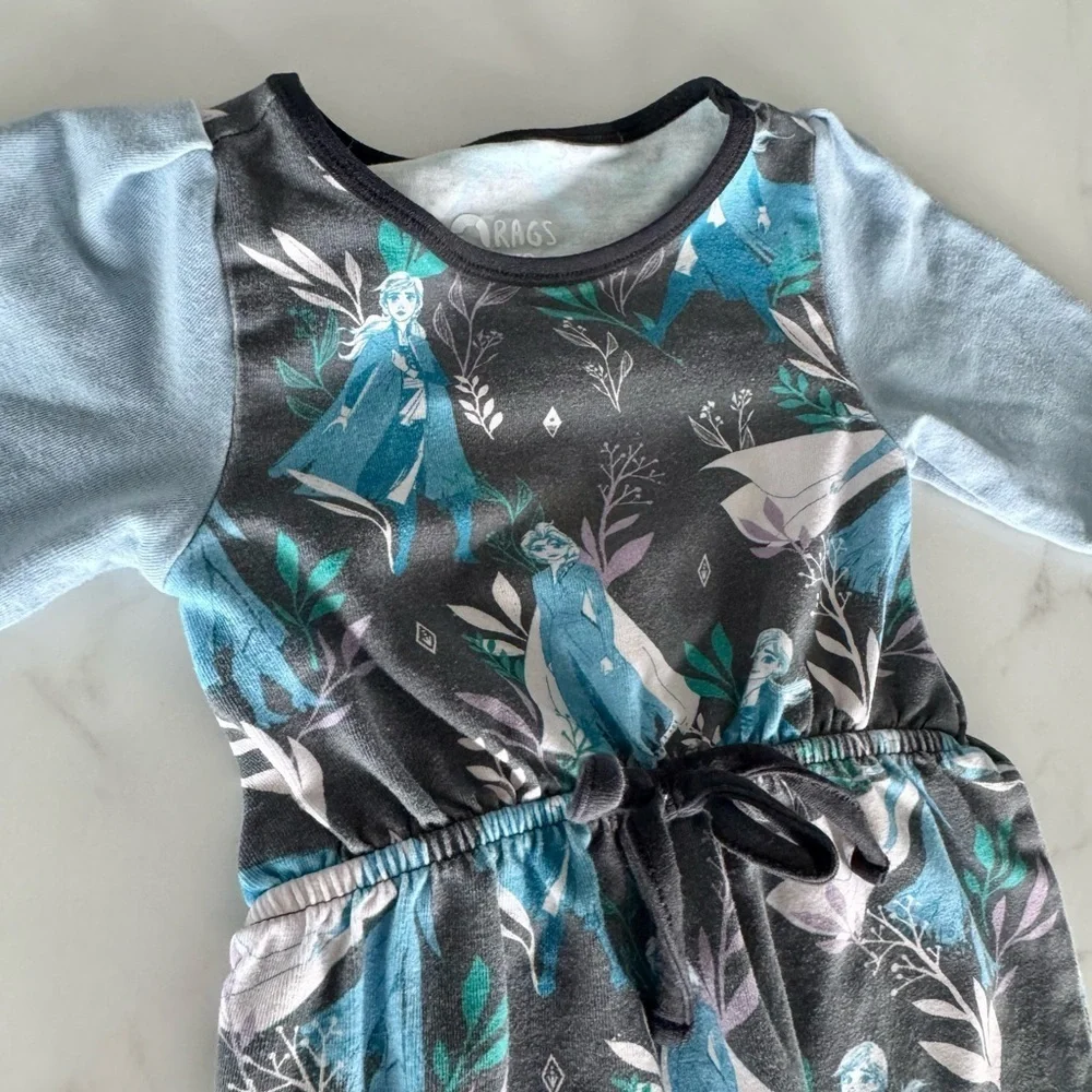 Baby girls Disney “Frozen” Rags Romper